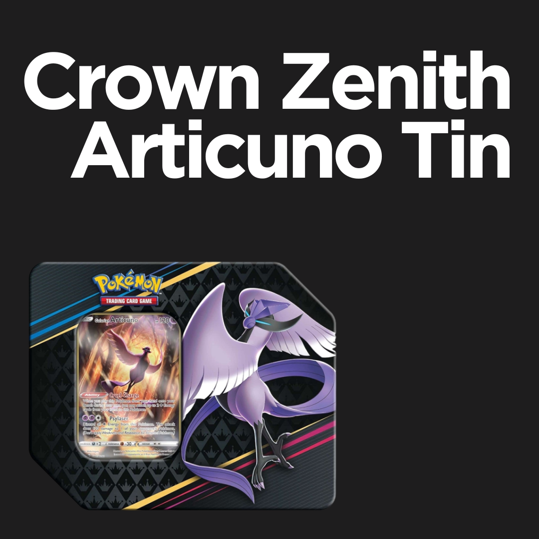 Pokemon - Crown Zenith Articuno Tin (EN)