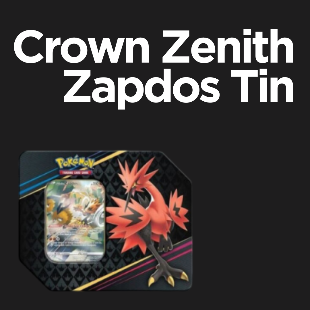 Pokemon - Crown Zenith Zapdos Tin (EN)