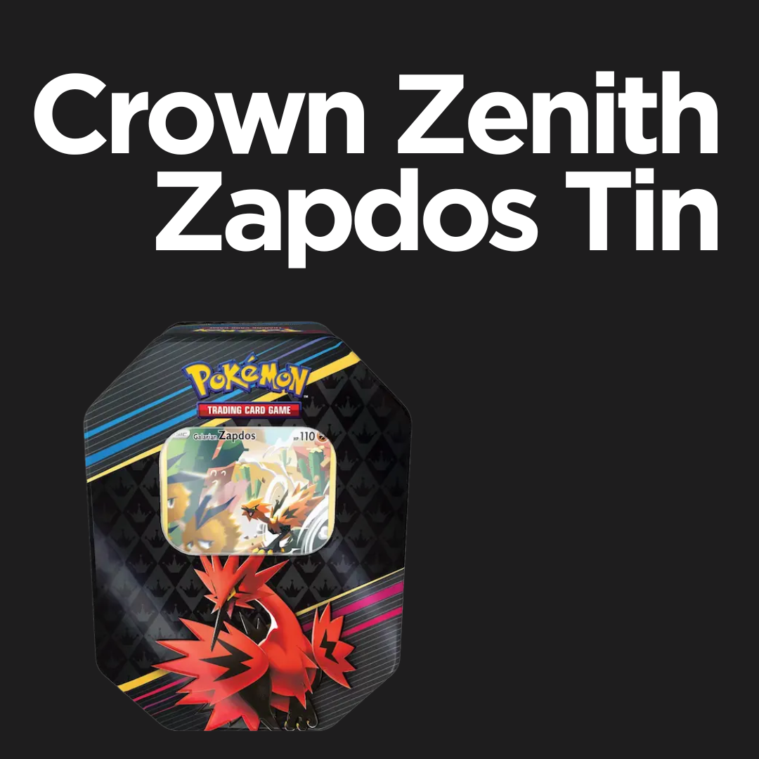 Pokemon - Crown Zenith Zapdos Tin (EN)
