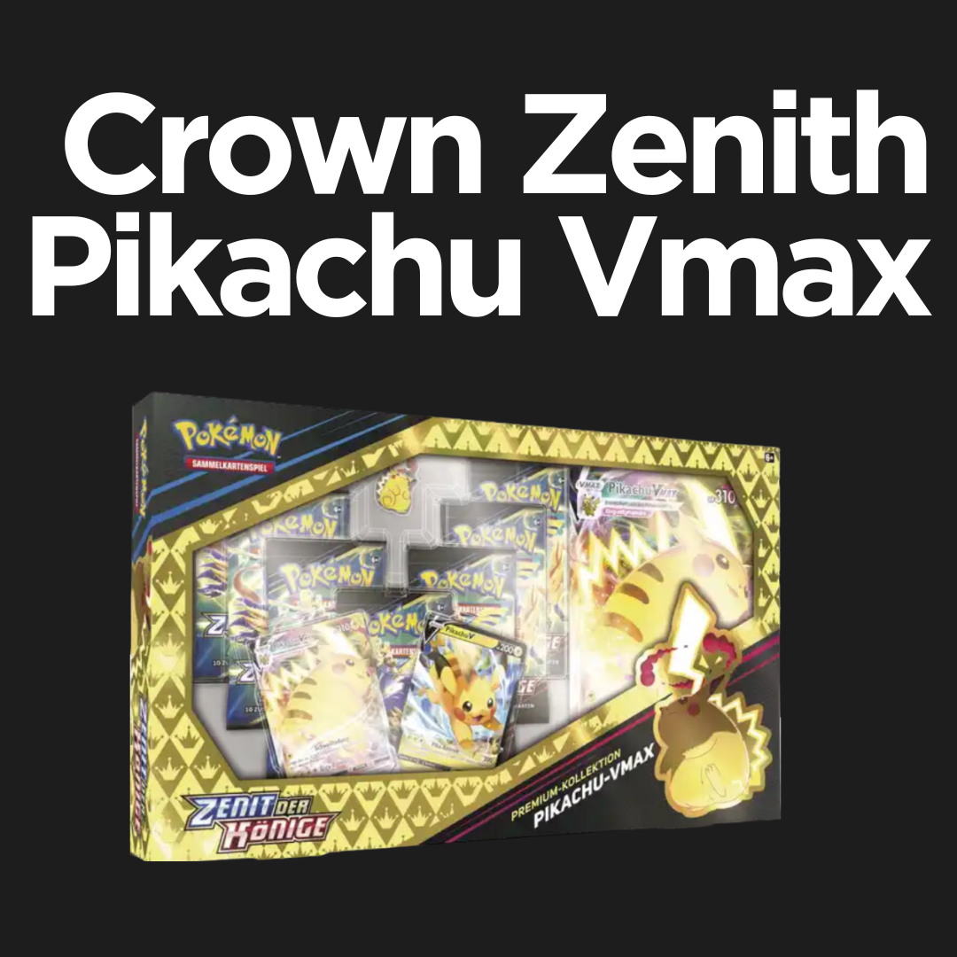 Pokemon - Crown Zenith Pikachu VMAX Premium Collection (EN)