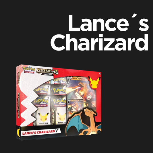 Pokemon - Celebrations Lance´s Charizard V Collection (EN)