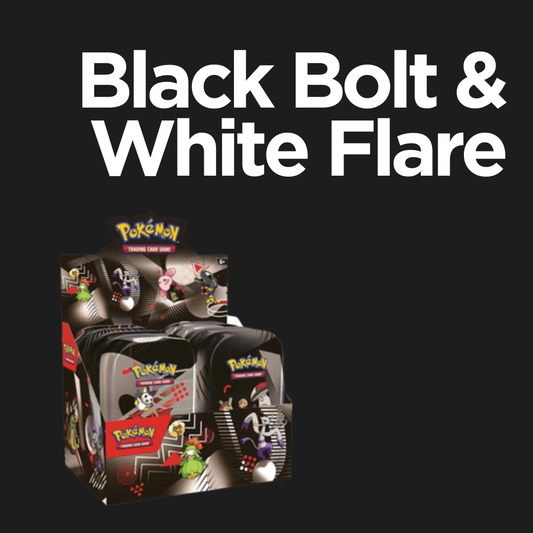 Pokemon - Black Bolt & White Flare Mini Tin Display (EN)