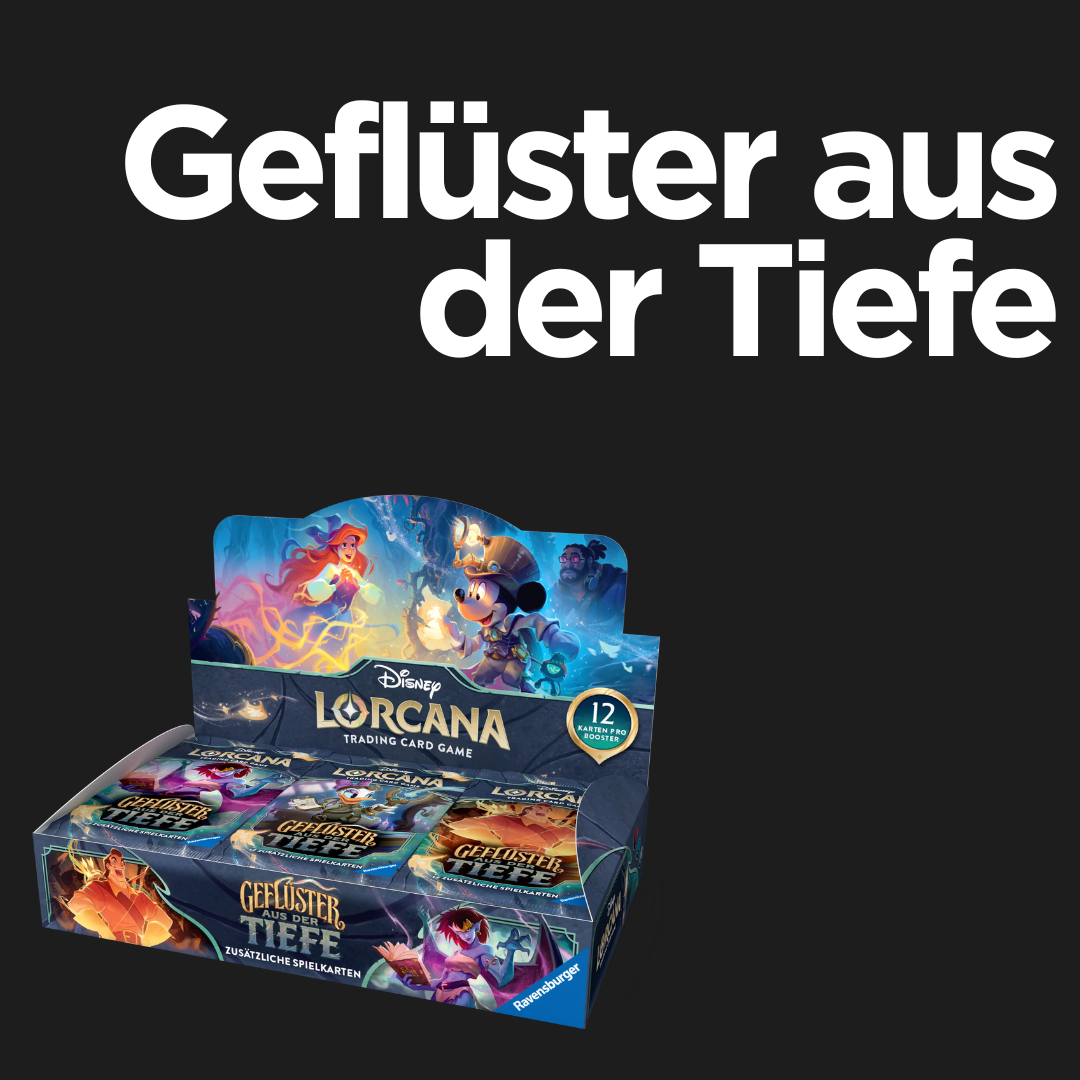 Disney Lorcana - Geflüster aus der Tiefe Display (DE)