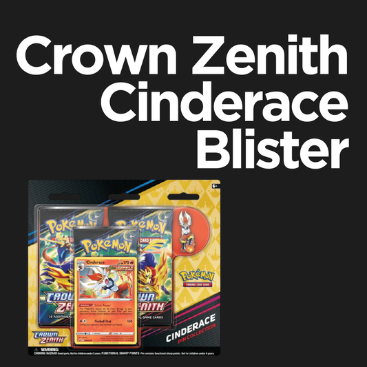 Pokemon - Crown Zenith Cinderace Blister (EN)