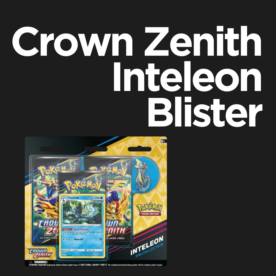 Pokemon - Crown Zenith Inteleon Blister (EN)